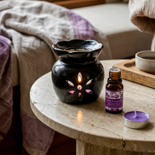 Burner Fragrance Oil Tealight- Fresh Lavender (Giftset - 1)