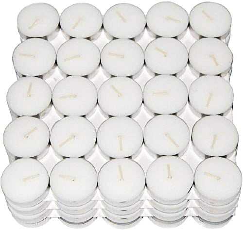 100-Pack White Tealight Candle - Unscented