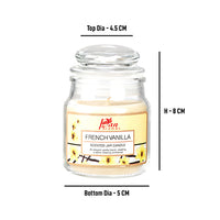 85gm Jar Candle with Lid - French Vanilla