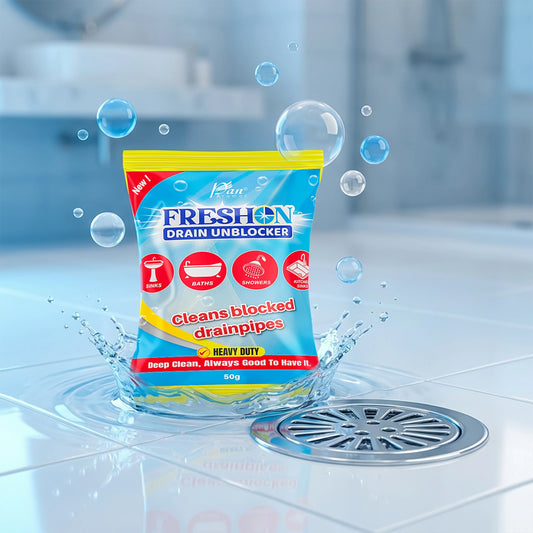 Drain Unblocker for Kitchen & Bathroom Drains – Pack of 10 Drain Unblocker for Kitchen & Bathroom Drains – Pack of 10
