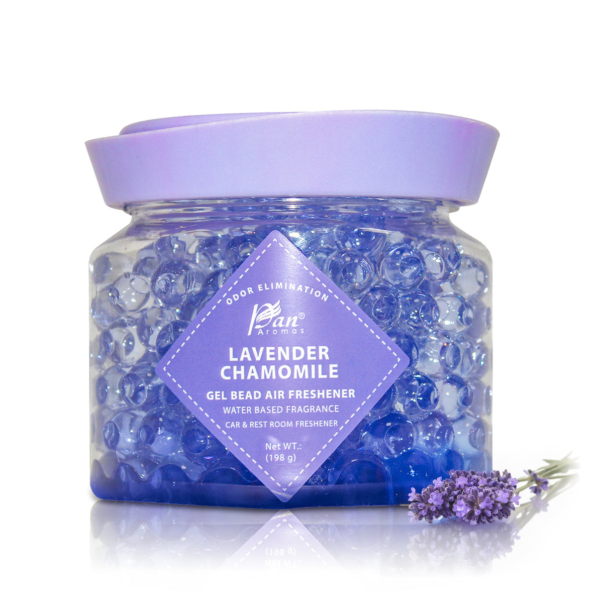 Gel Bead Air Freshener- Lavender Chamomile  (198 gms)