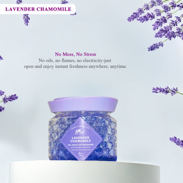 Gel Bead Air Freshener- Lavender Chamomile  (198 gms)