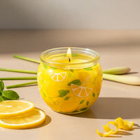 Shrink Sleeve Scented Candle – Lemon Grass (85g)