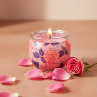 Shrink Sleeve Scented Candle – Rose (85g)