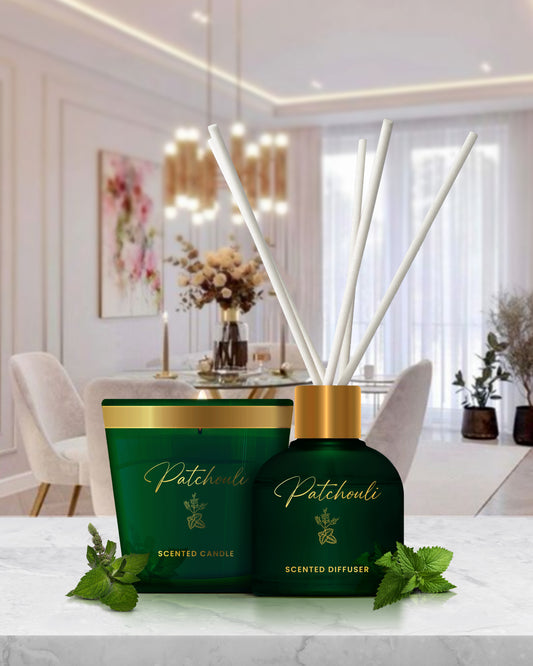 Oriental Patchouli (Special Combo) Reed Diffuser (100ml) & Scented Candle (120g) Oriental Patchouli (Special Combo) Reed Diffuser (100ml) & Scented Candle (120g)