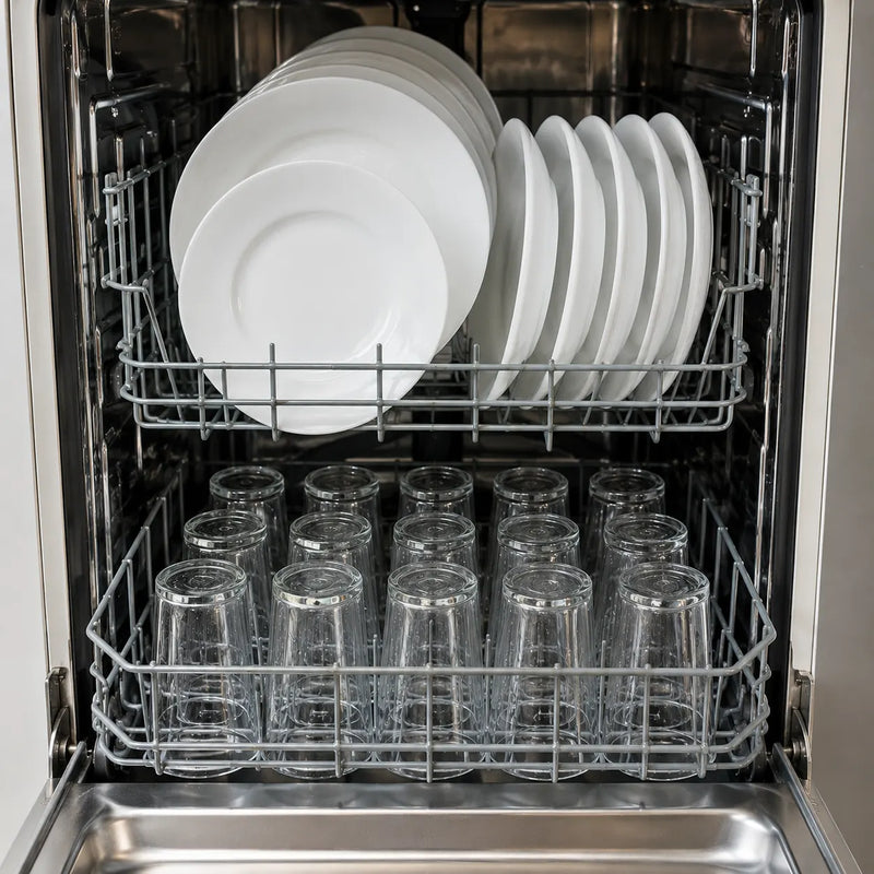 Dishwasher after