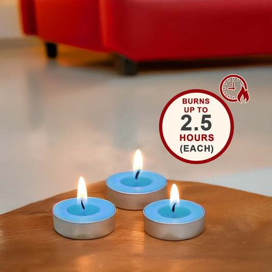 15-Pack Scented Tealight Candle - Fresh Linen