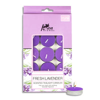 15-Pack Scented Tealight Candle -Fresh Lavender