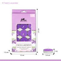 15-Pack Scented Tealight Candle -Fresh Lavender