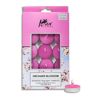 15-Pack Scented Tealight Candle - Orchard Blossom
