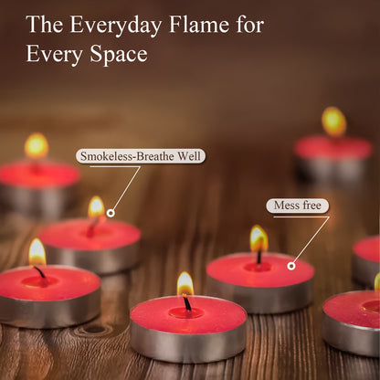 15-Pack Scented Tealight Candle - Rose