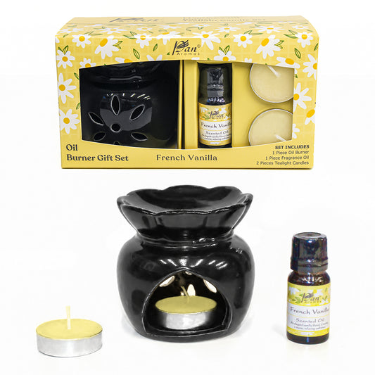 Burner Fragrance Oil Tealight - French Vanilla (Giftset - 1)