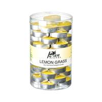 45-Pack Scented Tealight Candle - Lemon Grass