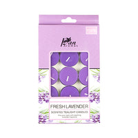 15-Pack Scented Tealight Candle -Fresh Lavender