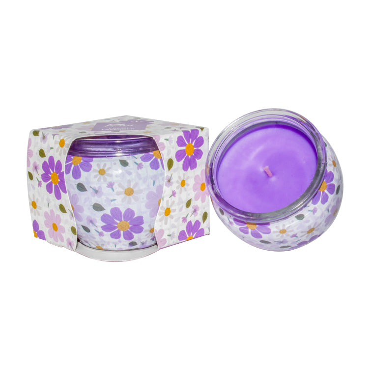 Shrink Sleeve Glass Candle - Fresh Lavender