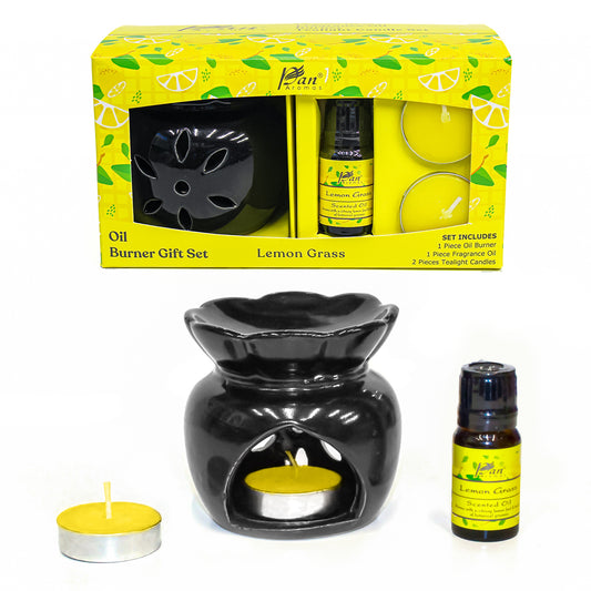 Burner Fragrance Oil Tealight- Lemon Grass (Giftset - 1)