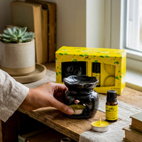 Burner Fragrance Oil Tealight- Lemon Grass (Giftset - 1)