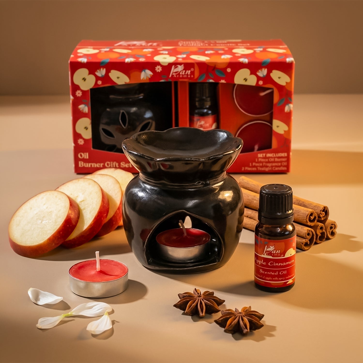 MAD-LEN PANAME アロマポットセット Burner Gift Set-1 – Pan Aromas
