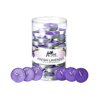 45-Pack Scented Tealight Candle - Fresh Lavender