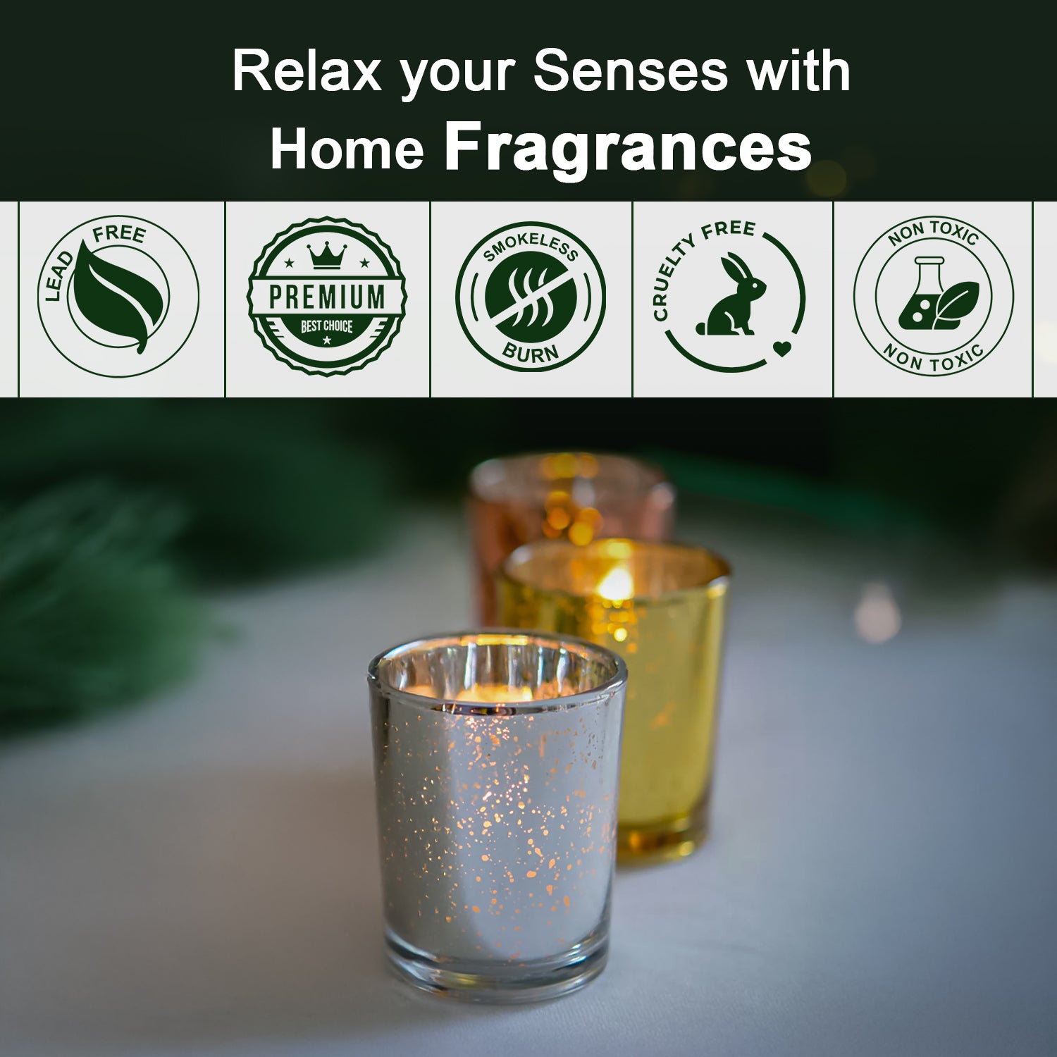 Mercury Series Scented Candle 3 Pack | Pan Aromas