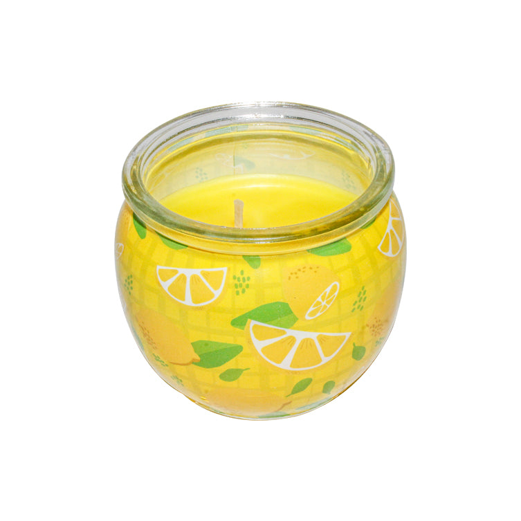 Shrink Sleeve Glass Candle - Lemon Grass