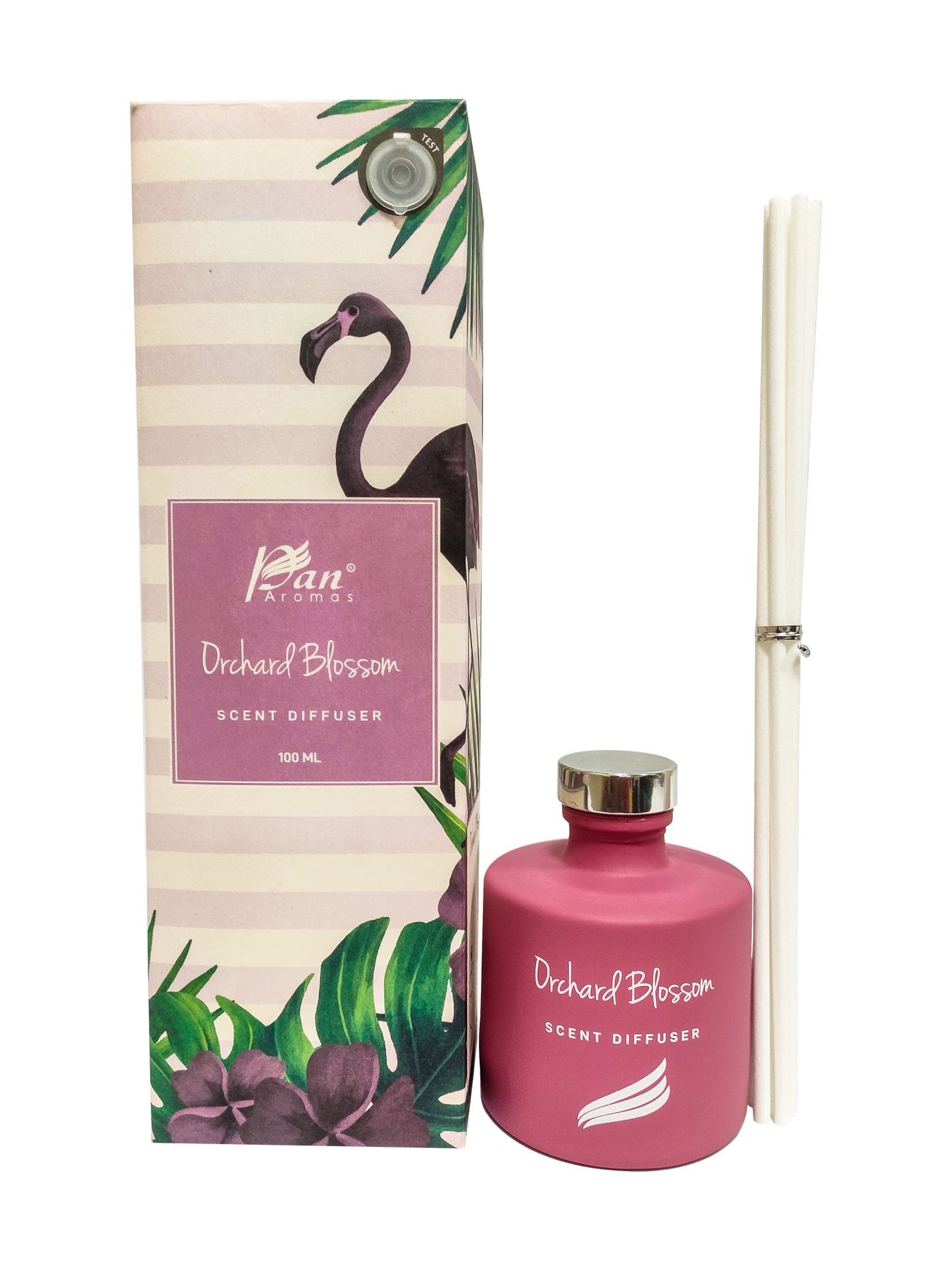 Crystal Collection – Orchard Blossom (Special Combo) | Reed Diffuser (100ml) & Scented Candle (150g)