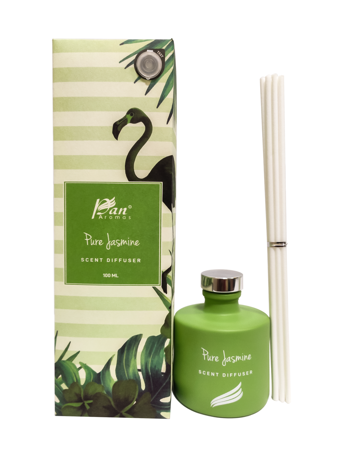 Crystal Collection – Pure Jasmine (Special Combo) | Reed Diffuser (100ml) & Scented Candle (150g)
