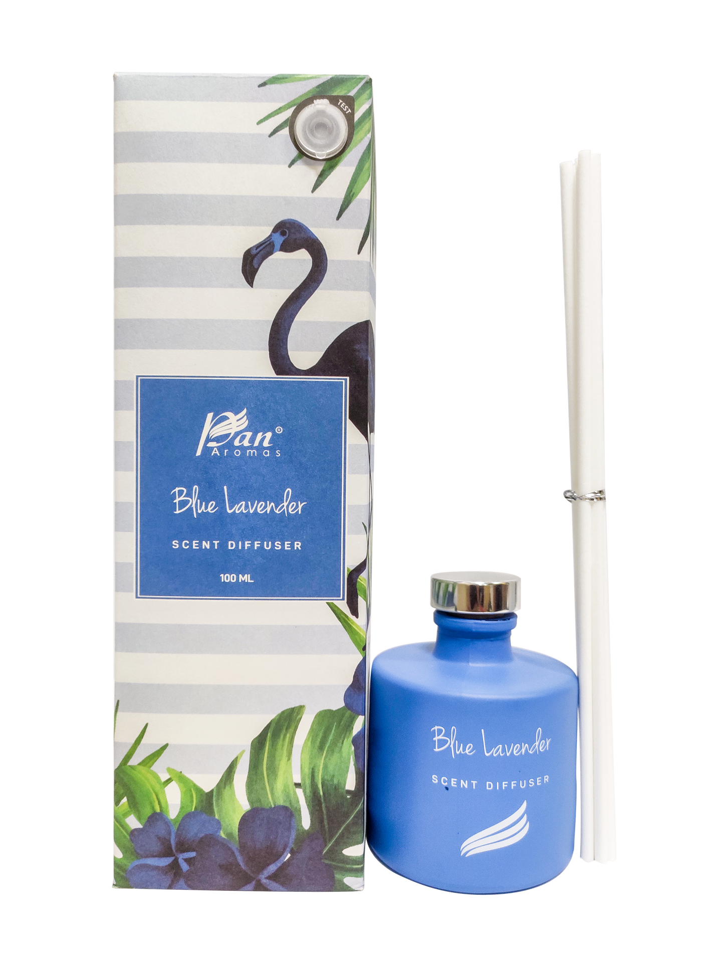 Crystal Collection – Blue Lavender (Special Combo) | Reed Diffuser (100ml) & Scented Candle (150g)