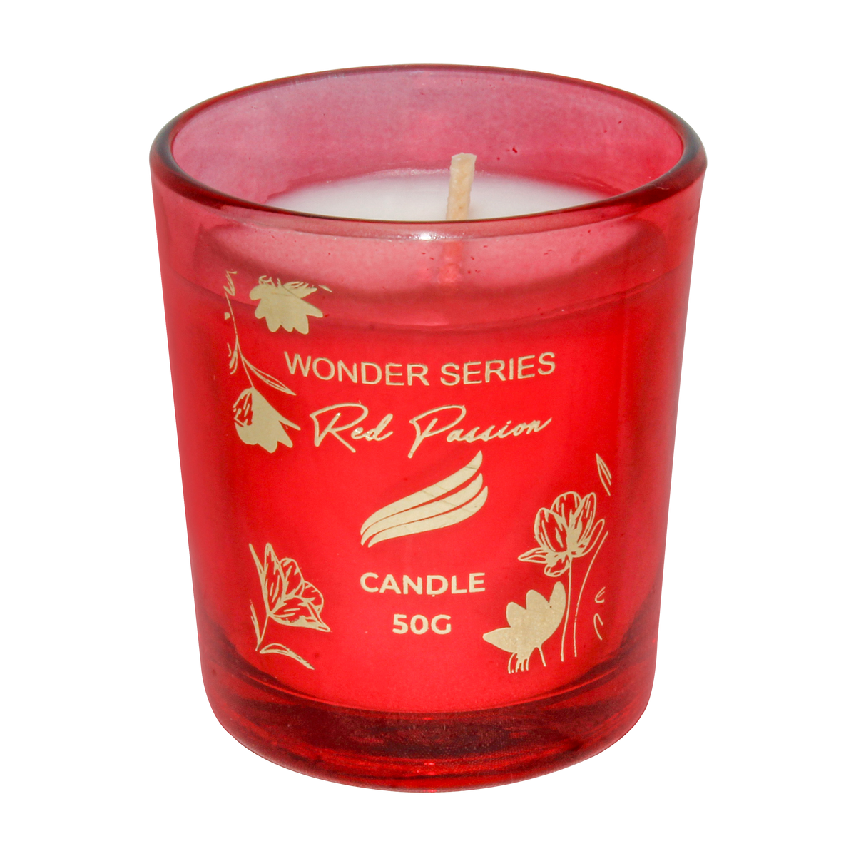 50gm Wonder Series Shot Glass Candle - Red Passion