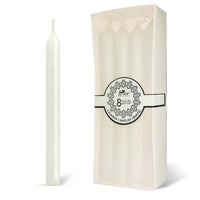 4 -Pack Unscented Dinner Candle - White