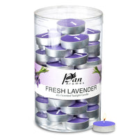 45-Pack Scented Tealight Candle - Fresh Lavender