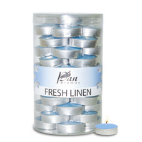 45-Pack Scented Tealight Candle - Fresh Linen