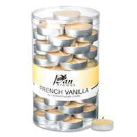 45-Pack Scented Tealight Candle - French Vanilla