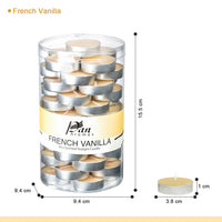 45-Pack Scented Tealight Candle - French Vanilla