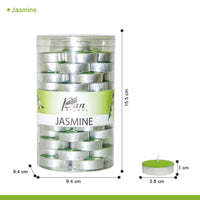 45-Pack Scented Tealight Candle - Jasmine