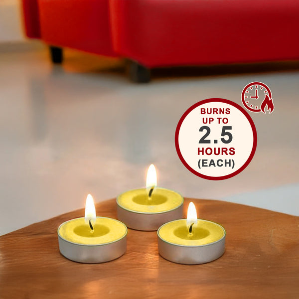 45-Pack Scented Tealight Candle - Lemon Grass