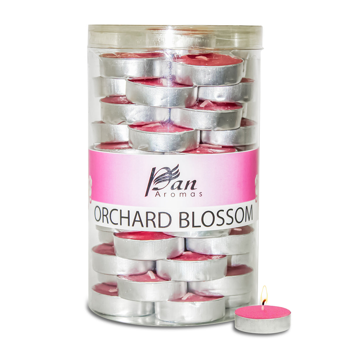 45-Pack Scented Tealight Candle - Orchard Blossom