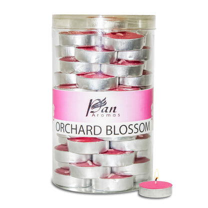45-Pack Scented Tealight Candle - Orchard Blossom