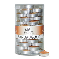 45-Pack Scented Tealight Candle - Sandalwood