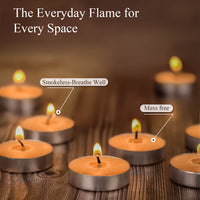 45-Pack Scented Tealight Candle - Sandalwood