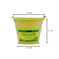 120gm Citronella Bucket Candle