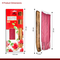 60 Pack Scented Incense Stick- Apple & Cinnamon