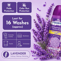 FRESHON  by Pan Aromas (Lavender Fresh) In-Wash Fragrance Booster Beads 350g | Long-Lasting Laundry Freshener | Works with All Washing Machines | Gentle on Fabrics | Lasts Up to 16 Washes