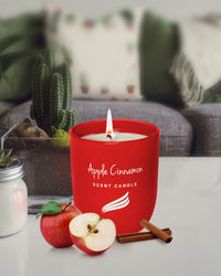 150gms Crystal Collection Scented Candle - Apple & Cinnamon