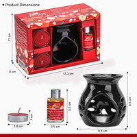 Burner Fragrance Oil Tealight - Apple & Cinnamon (Giftset - 1)