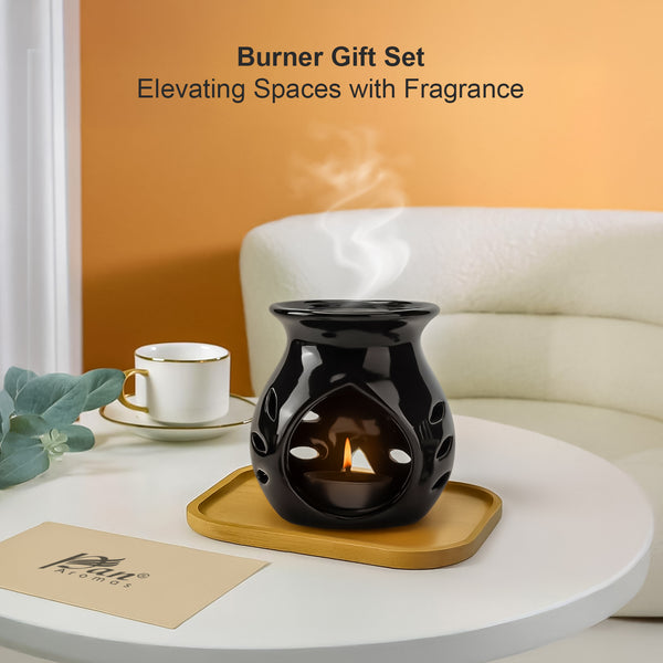 Burner Fragrance Oil Tealight- Fresh Linen (Giftset - 1)