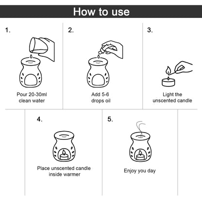 Burner Fragrance Oil Tealight- Lemon Grass (Giftset - 1)