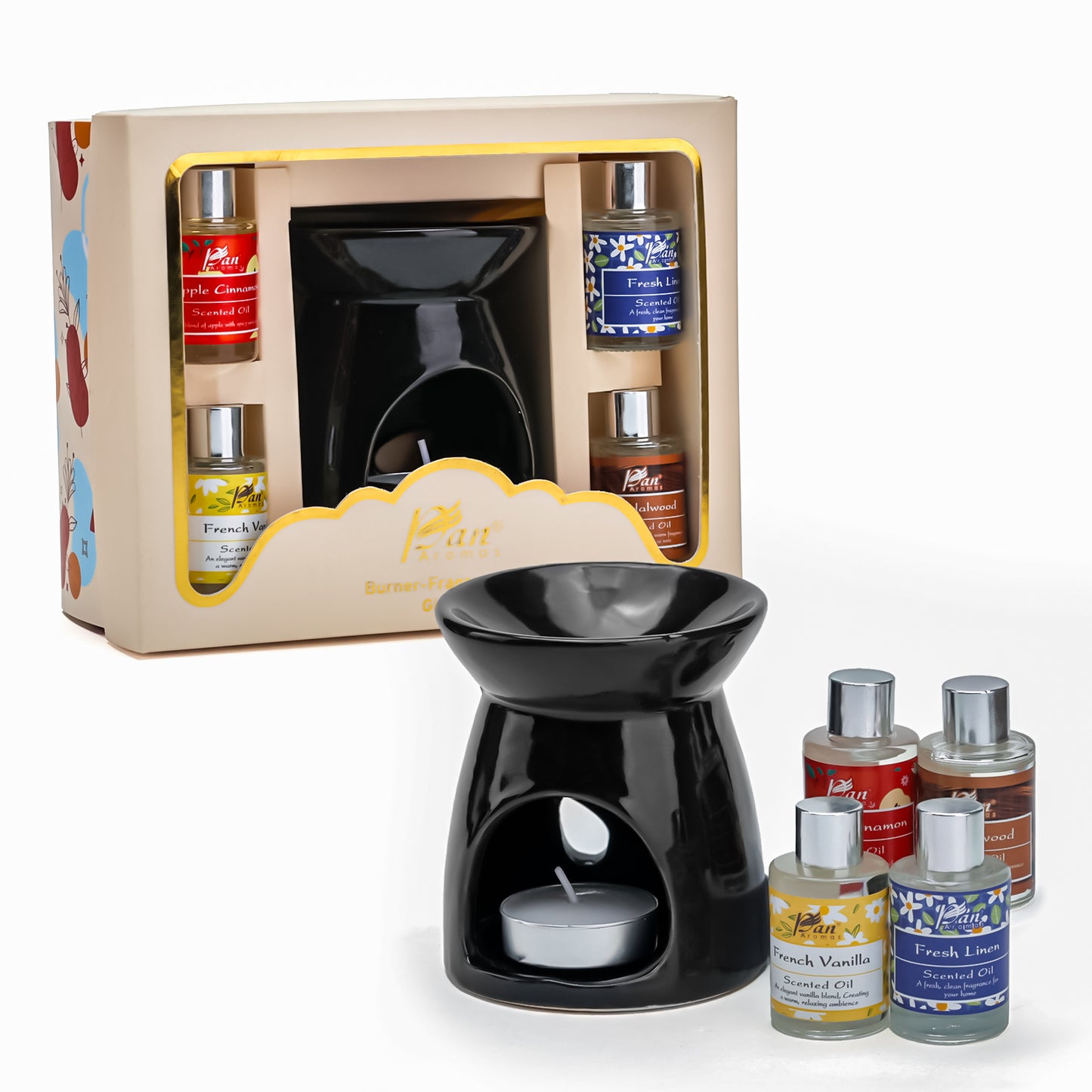 Burner Fragrance Oil Gift Set - 2B Warm_Black