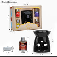 Burner Fragrance Oil Gift Set - 2B Warm_Black