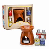 Burner Fragrance Oil Gift Set - 2B Warm_Brown